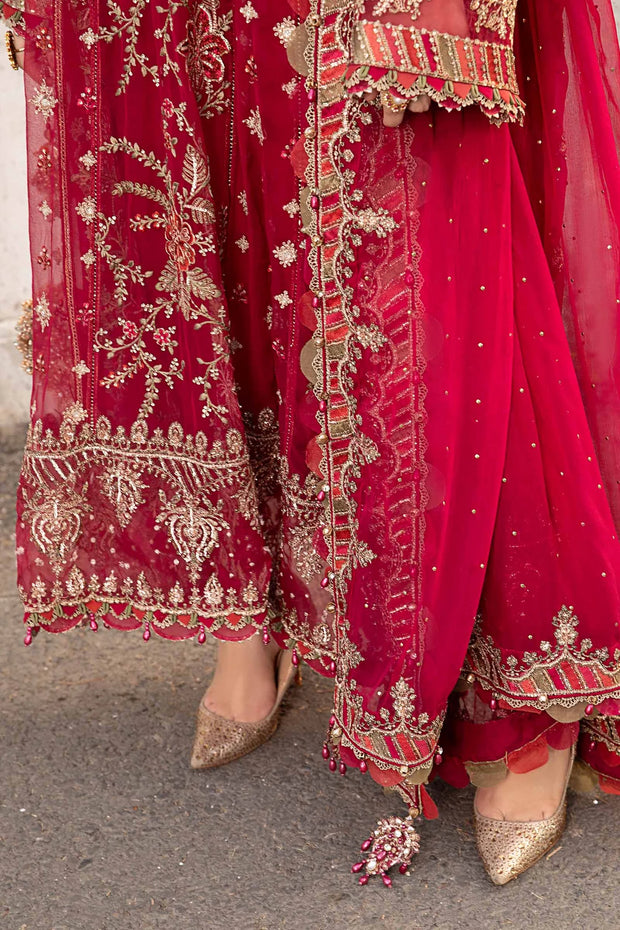 Embroidered Chiffon Suit | MPC-24-107