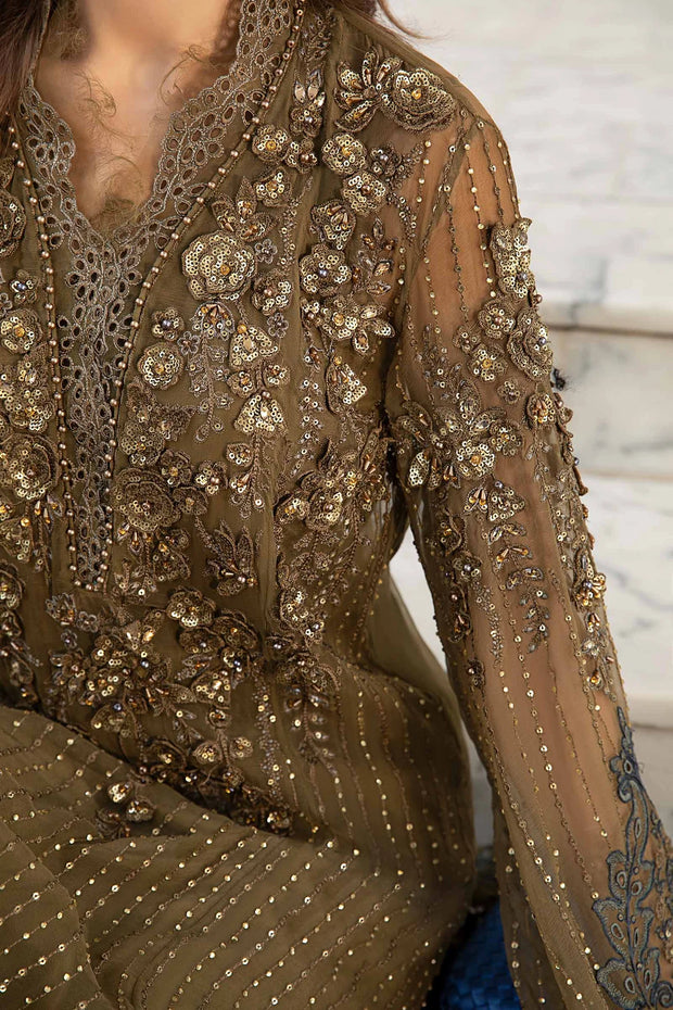 Embroidered Chiffon Suit | MPC-24-108