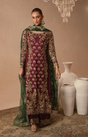 Abeera Usman - Burgundy Dusk