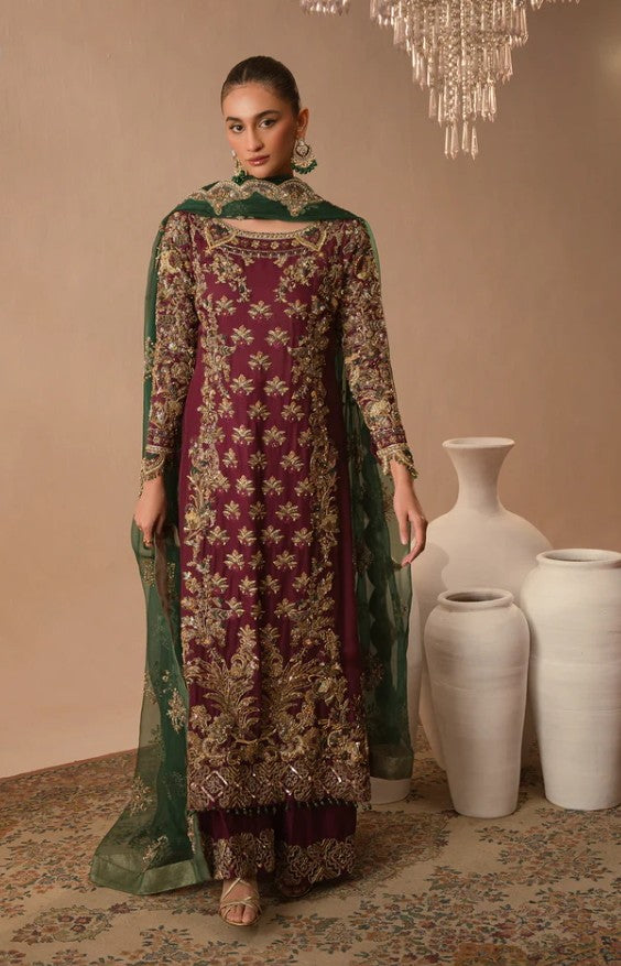 Abeera Usman - Burgundy Dusk