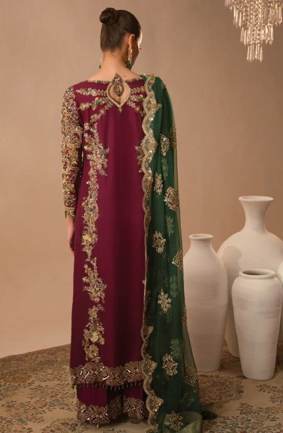 Abeera Usman - Burgundy Dusk