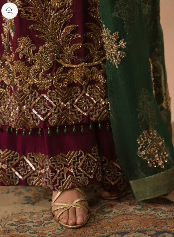 Abeera Usman - Burgundy Dusk